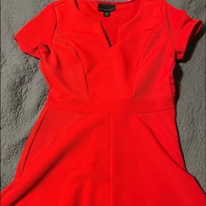 Red ATTENTION size small dress.